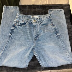 Zara Jeans : Straight Leg & High Waisted Size 26